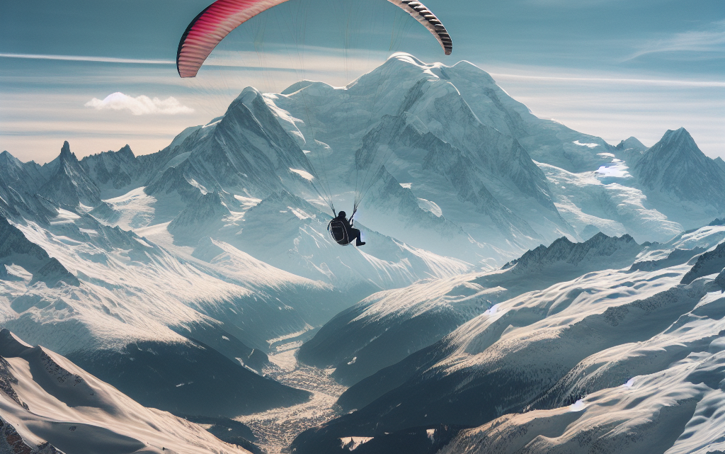 Abenteuer im Winterparadies: Gleitschirmfliegen in Mèribel