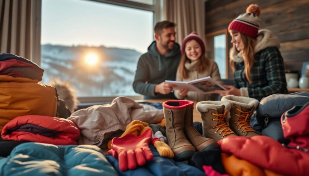 Familien Winterurlaub Packliste