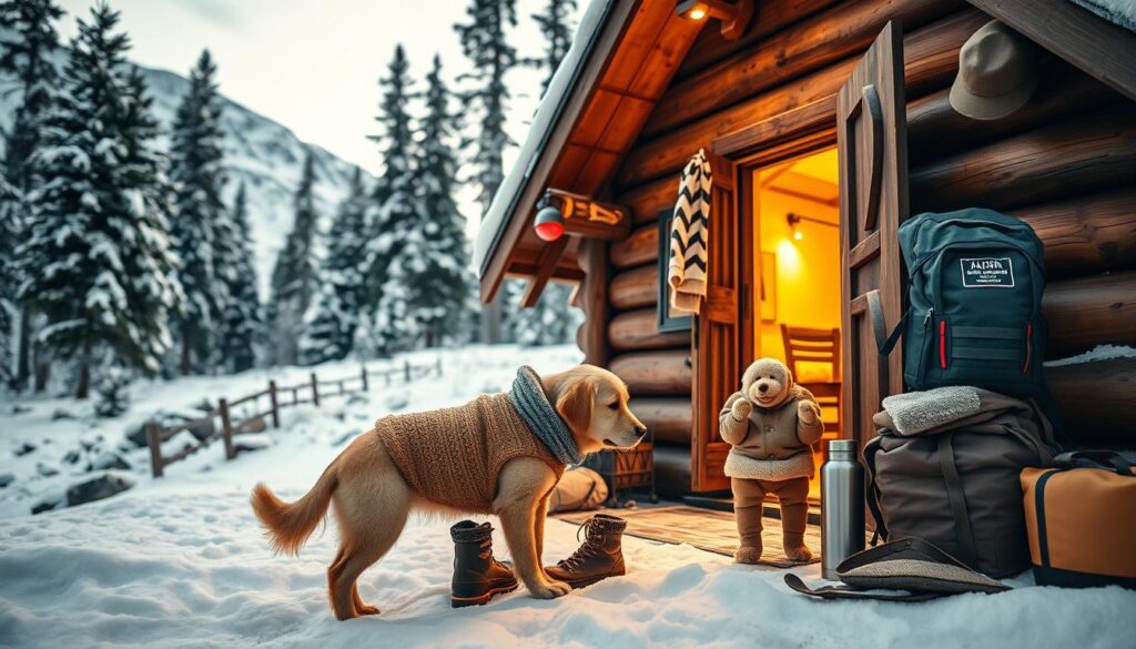 Winterurlaub mit Hund Packliste