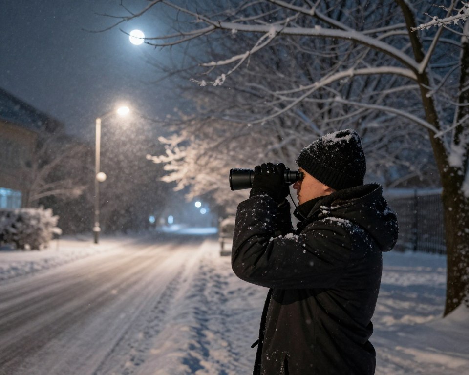 Detektei Observation im Winter