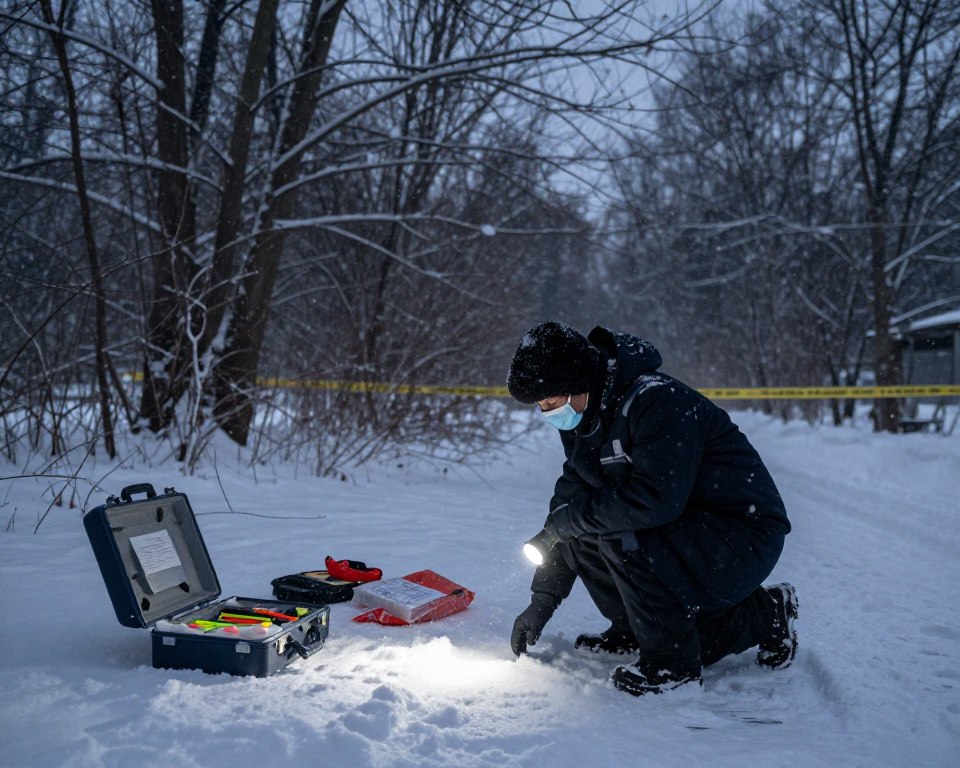 Forensische Beweissicherung im Winter