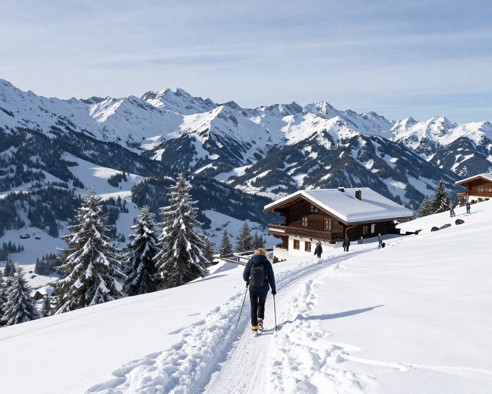 Winterwanderwege für Anfänger in Oberstdorf